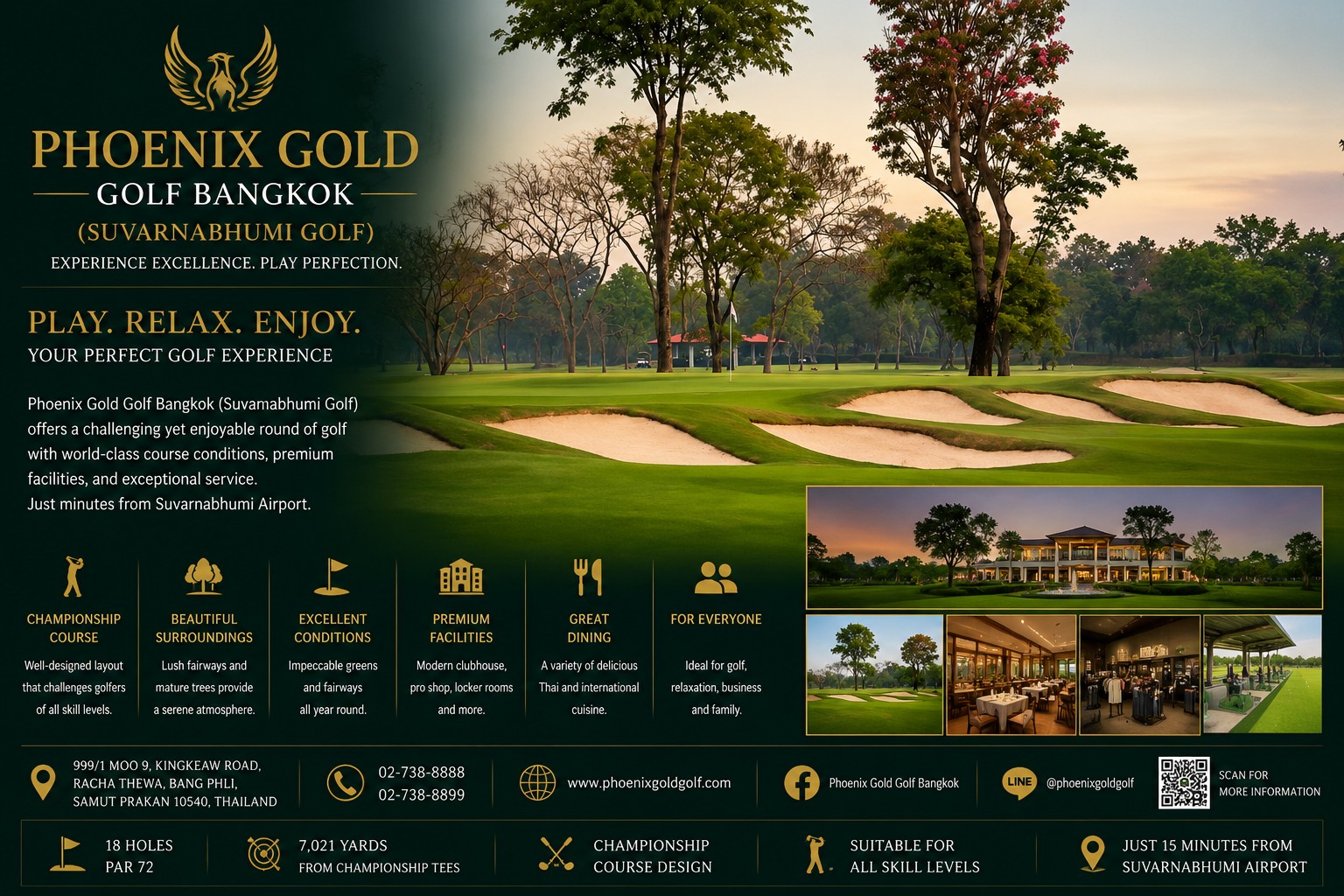 Phoenix Gold Golf Bangkok (Suvannabhumi Golf) /