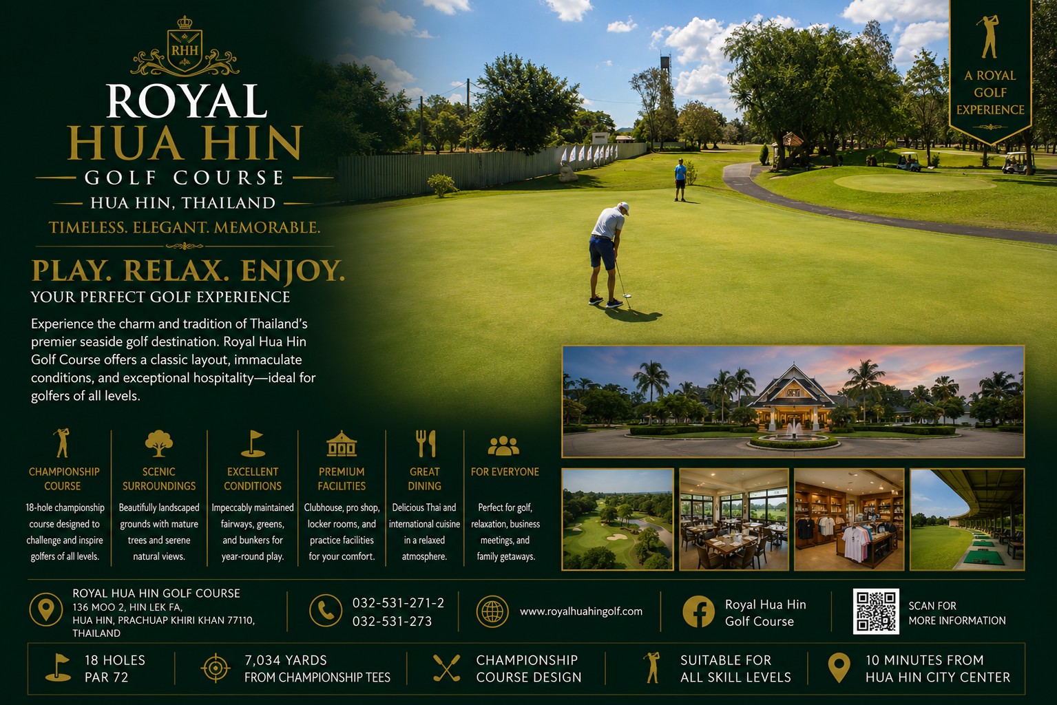 Royal Hua Hin Golf Course /