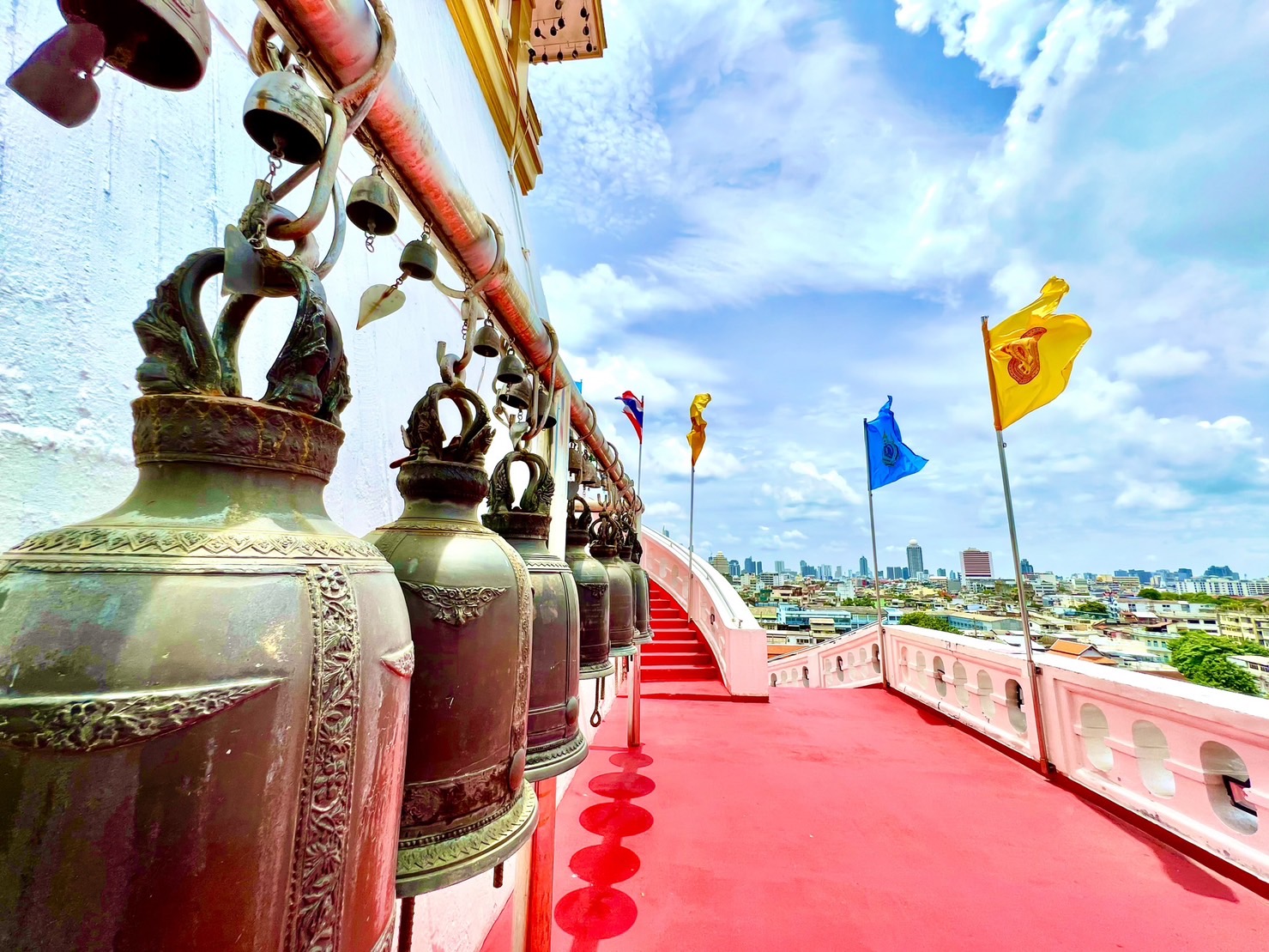 🇰🇷 왓 사켓 (푸카오텅)– 방콕의 마음을 치유하는 명소