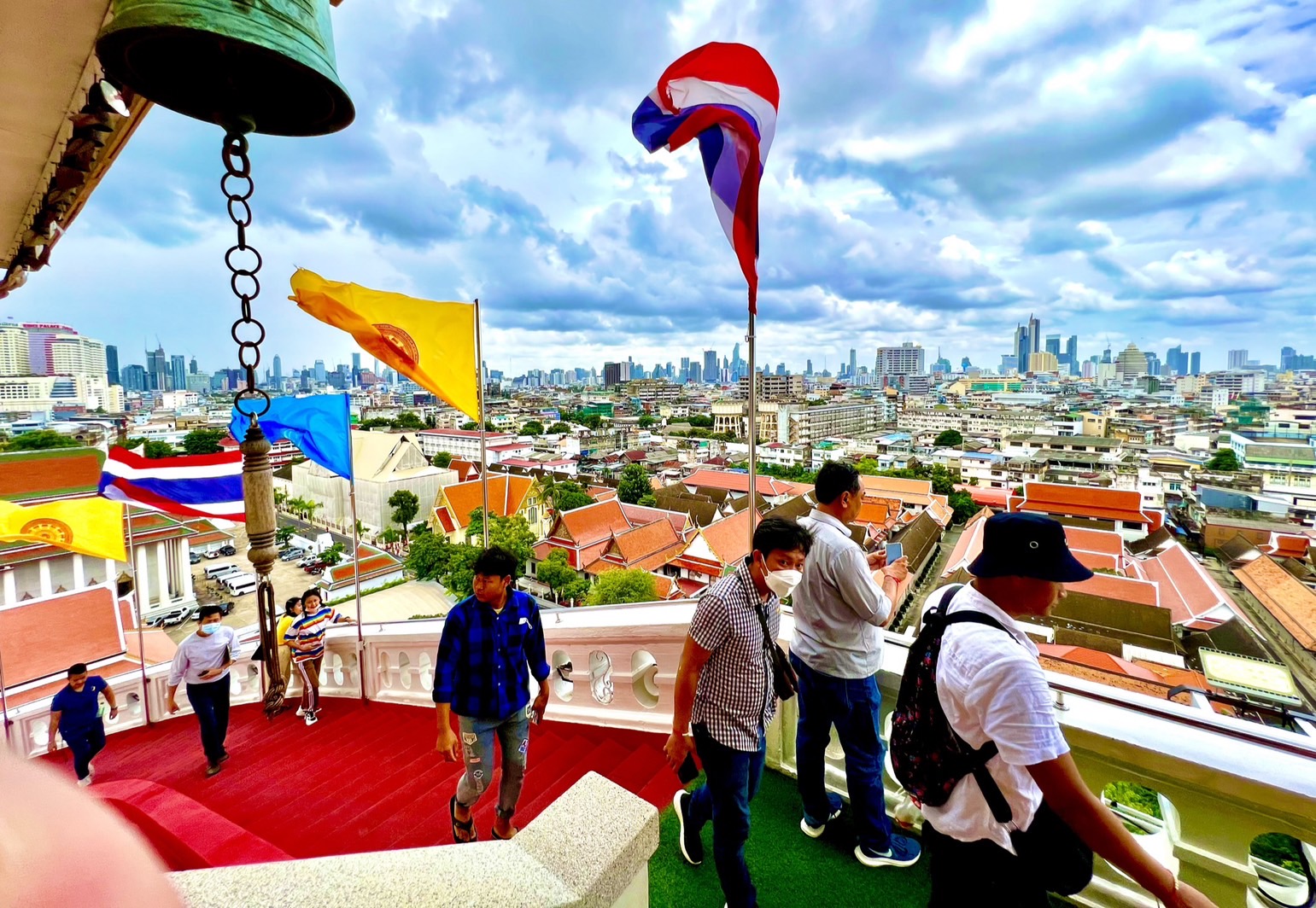 [3N4D] 왓 사켓 & 왓 아룬 & 나이 소이 누들 & 탈랏 노이 & 왓 트라이미트 & 야왈랏 & 마사지 & 아이콘 시암 & 요드 시암 보트 & 아시아티크