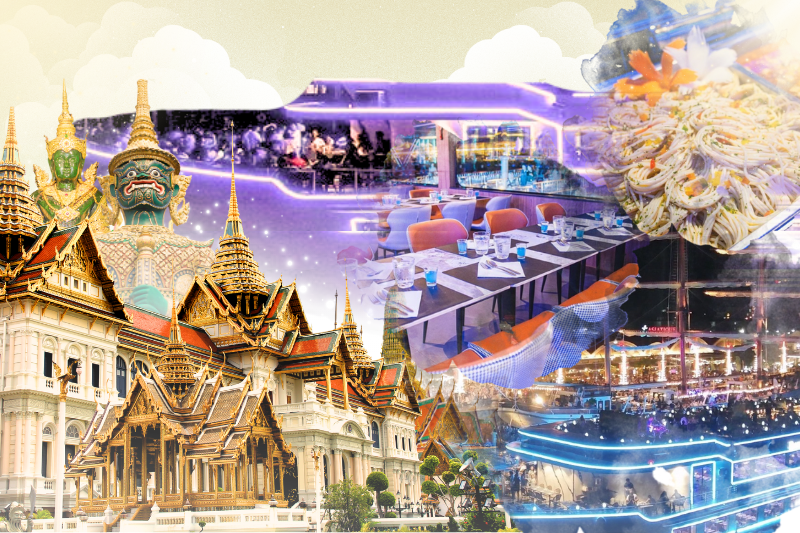 [HAFT DAY] 그랜드 팰리스와 왓 프라깨우 & 선셋 (로얄 프린세스 크루즈)