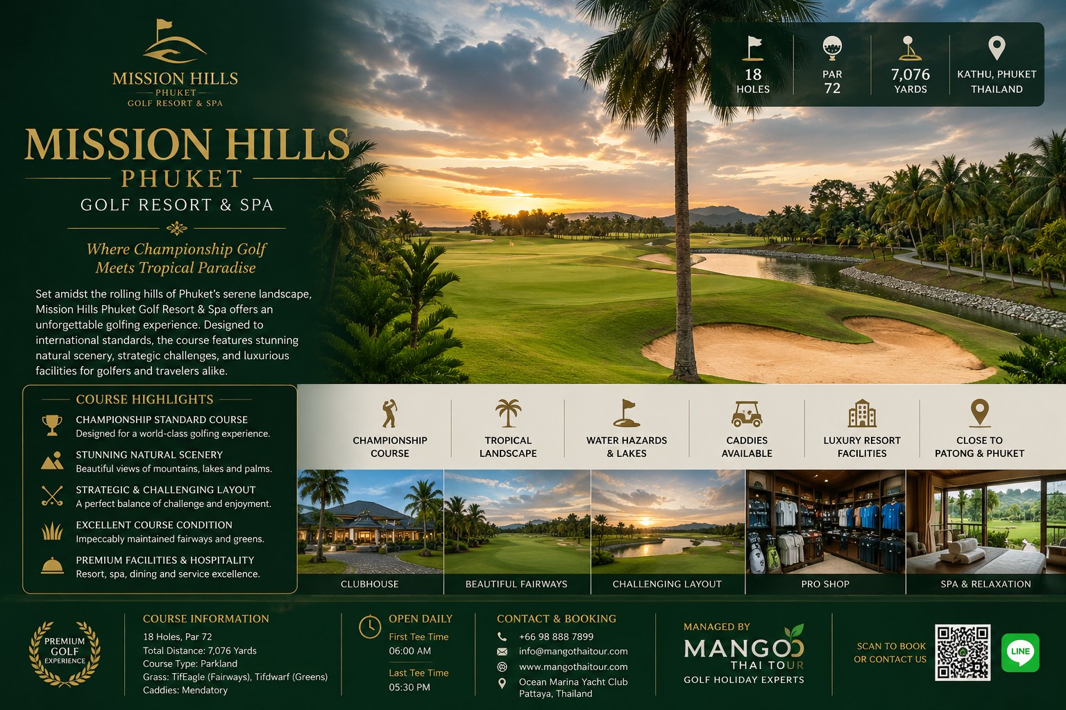 Mission Hills Phuket Golf Resort & Spa /