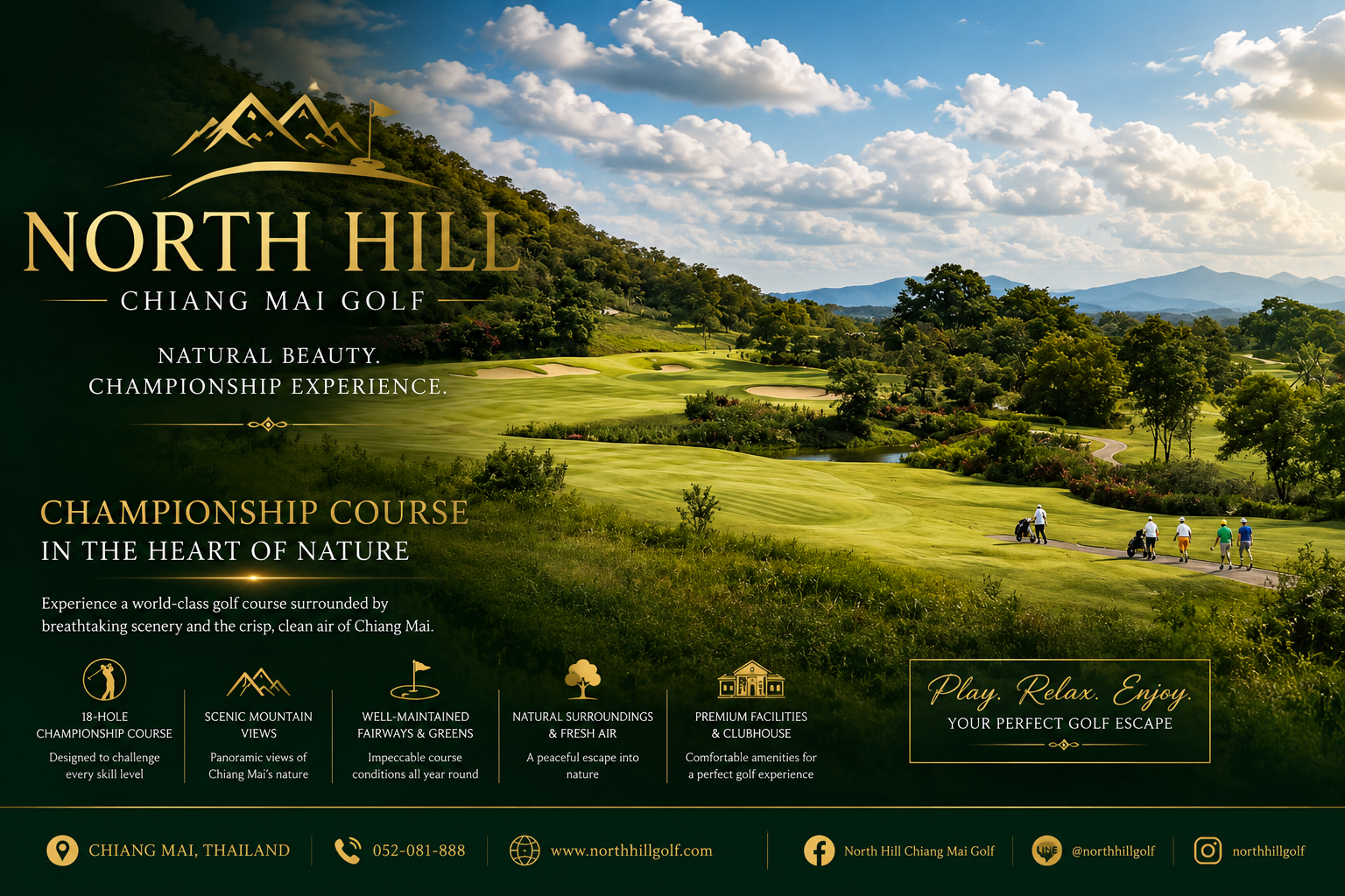 North Hill Chiang Mai Golf /