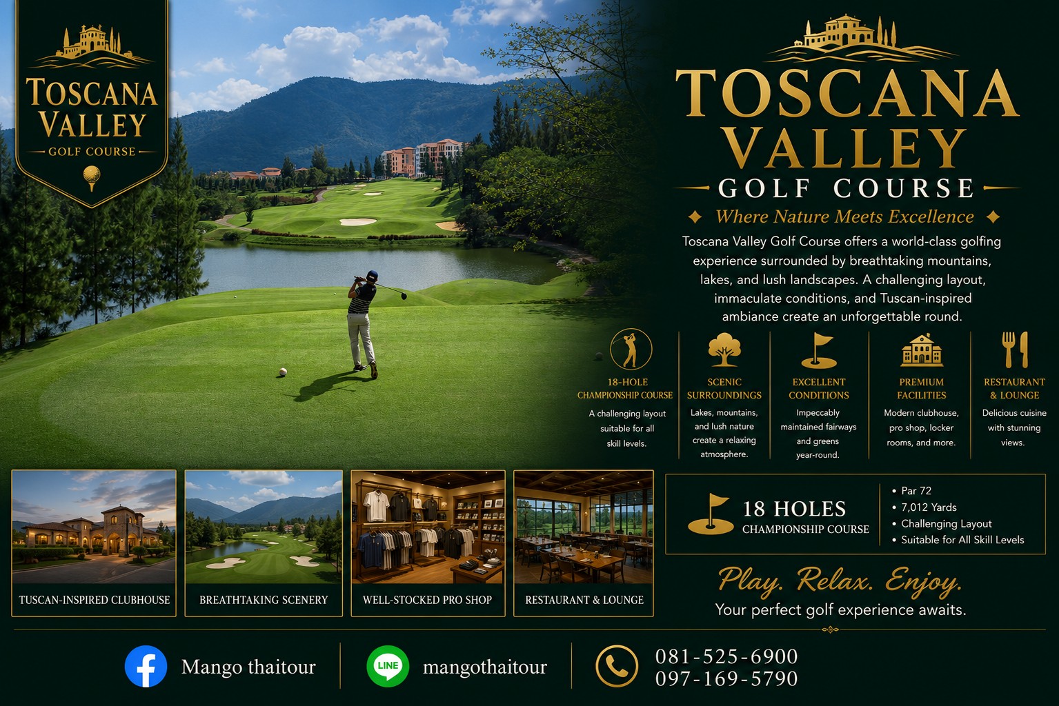Toscana Valley Golf Course  ⛳🏌️‍♂️/